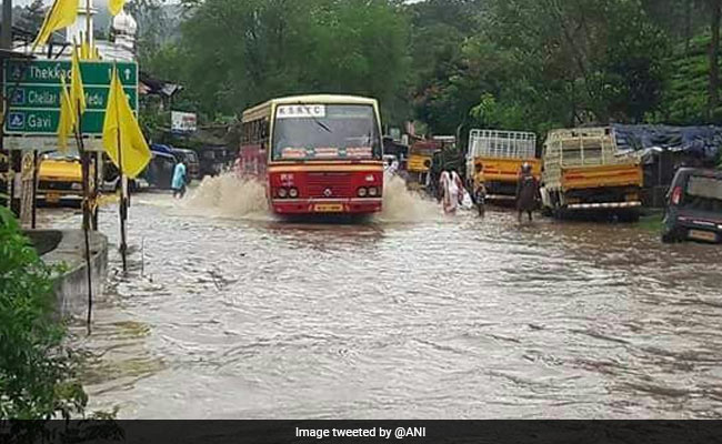 Rain Lashes Kerala, Landslip In Tribal Hamlet