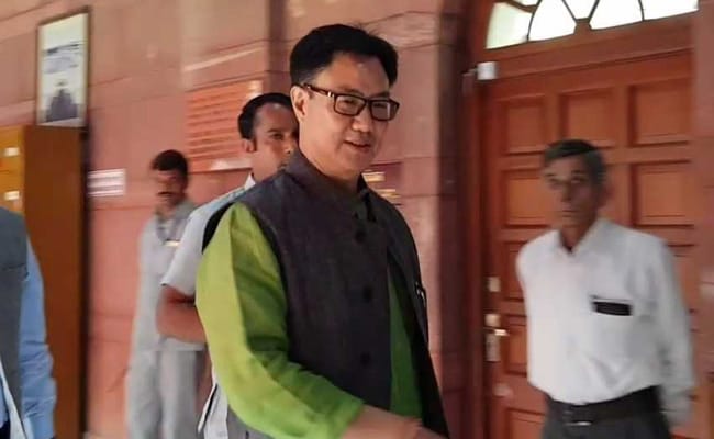 Kiren Rijiju Attends Meeting With Chinese Officials For The First Time