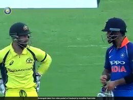 India vs Australia, 2nd ODI: What Matthew Wade Said To Virat Kohli During Heated Exchange India vs Australia, 2nd ODI: What Matthew Wade Said To Virat Kohli During Heated Exchange