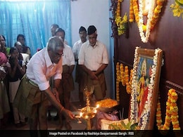 Ministers, BJP Lawmakers To Attend RSS's Annual '<i>Guru Dakshina</i>' Event Ministers, BJP Lawmakers To Attend RSS's Annual '<i>Guru Dakshina</i>' Event