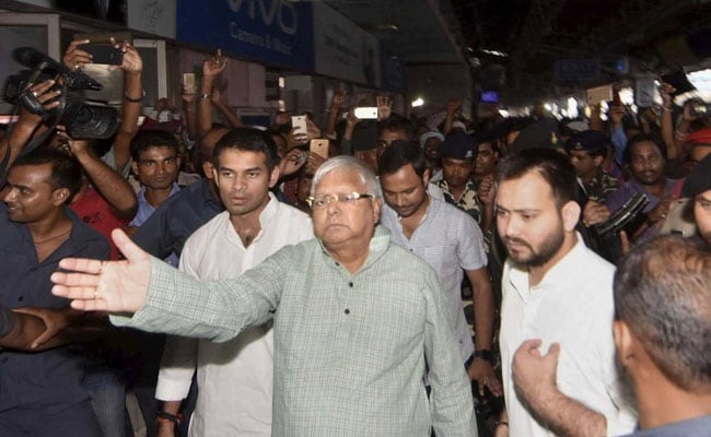 Lalu Yadav To Be Questioned By CBI In Land Scam Today