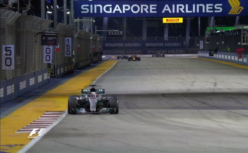 lewis hamilton f1 2017 singapore gp