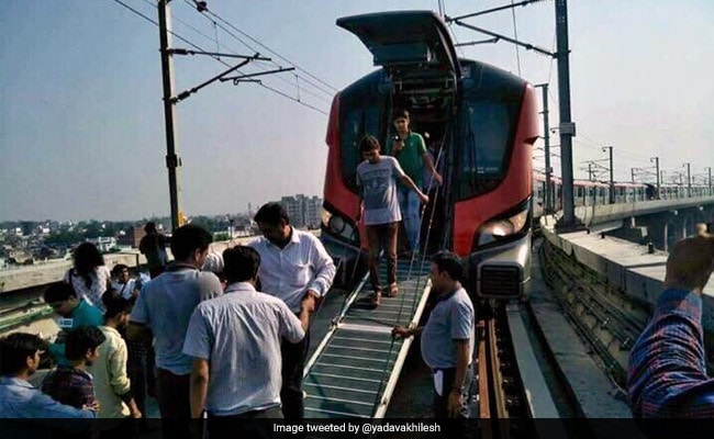 Lucknow Metro's Day 1 A Disaster, More Than 100 Rescued From It