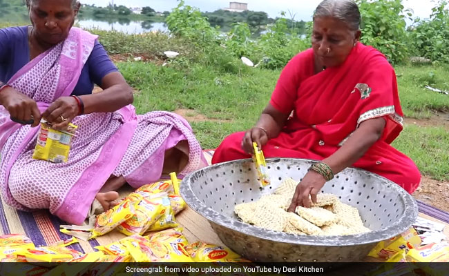 Grandma Cooks 100 Packets Of Maggi. Video Will Make You Very Hungry