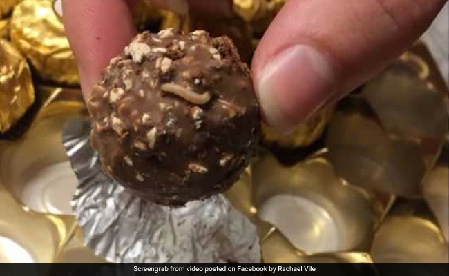 Woman Bites Into Chocolate, Finds Maggots Wriggling Inside. Video Is Viral