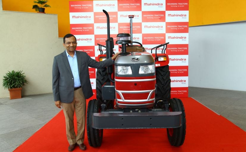 mahindra autonomous tractor