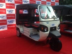 Mahindra Launches e-Alfa Mini Electric Rickshaw; Priced At Rs. 1.12 Lakh