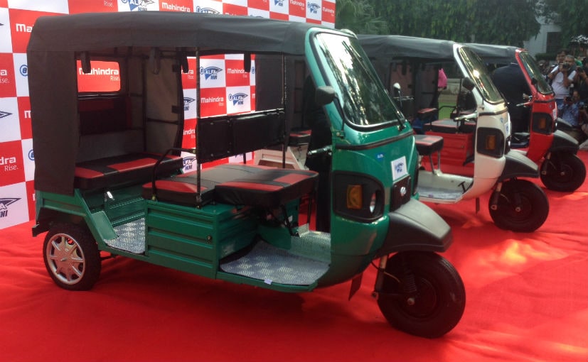 Mahindra e deals rickshaw finance