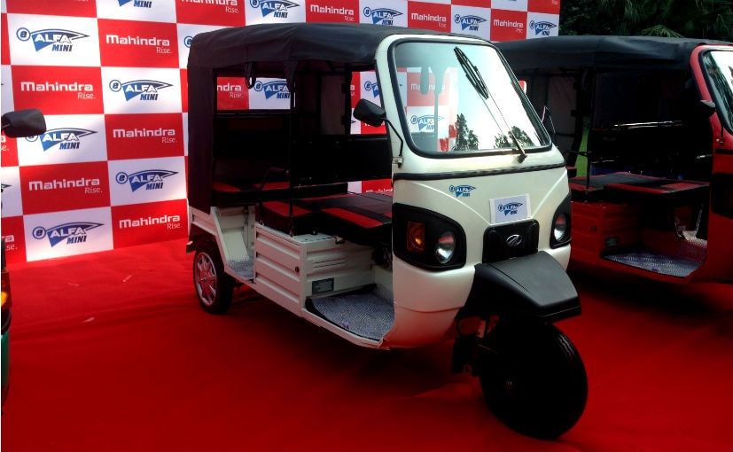 Mahindra alfa deals e rickshaw price