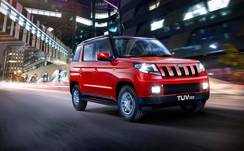 Mahindra TUV300 Range Now Gets mHawk100 Engine As Standard; Prices Start At Rs. 8.12 Lakh