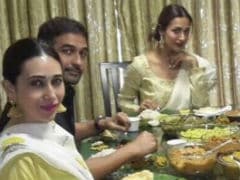 Onam 2017: Malaika Arora And Karisma Kapoor's Traditional Sadhya
