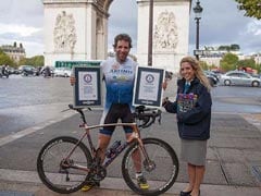 Cyclist Sets Guinness World Record For Fastest Round-The-World Trip