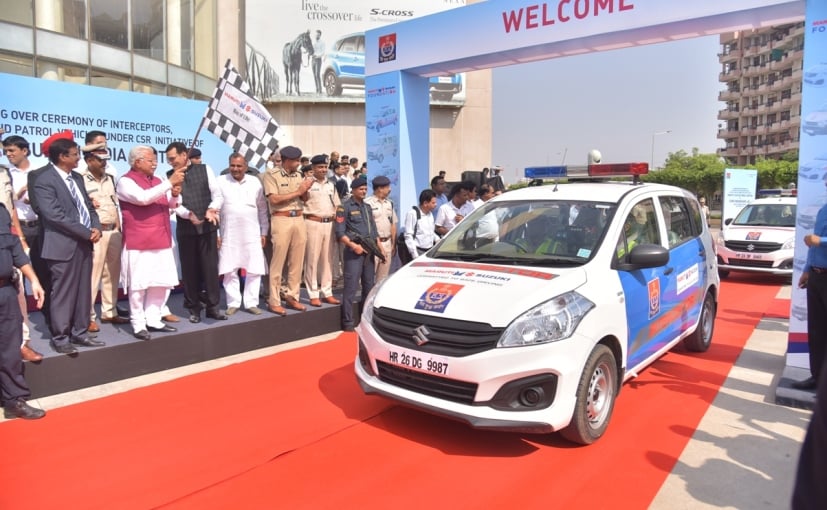 maruti suzuki ertiga eeco for haryana police