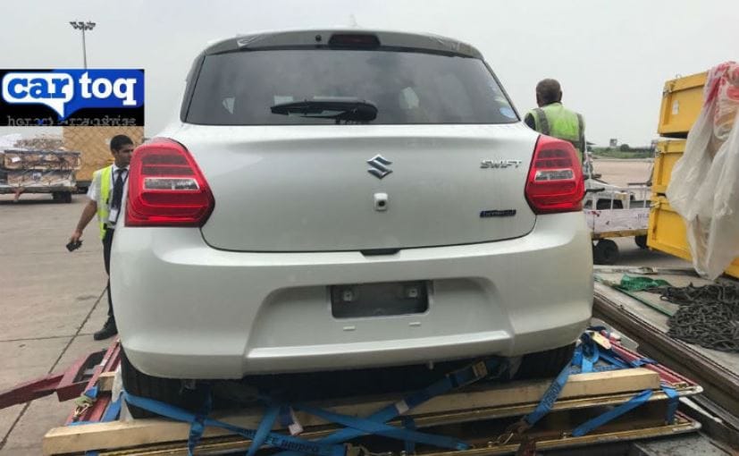 maruti suzuki swift hybrid rear