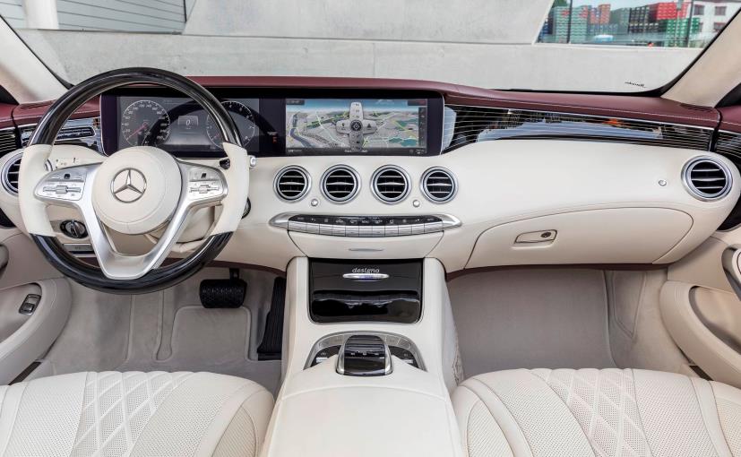 mercedes benz s class coupe cabin