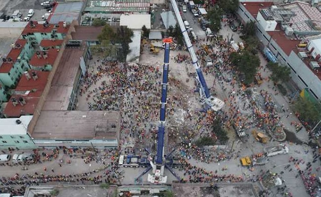 'Everything Has fallen': Over 240 Dead In Mexico Earthquake, Frantic Search For Survivors