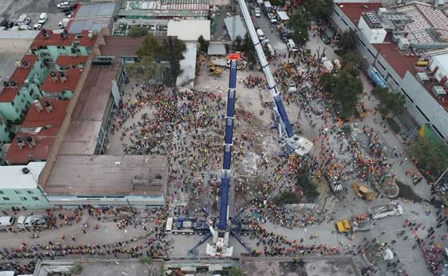'Everything Has fallen': Over 240 Dead In Mexico Earthquake, Frantic Search For Survivors