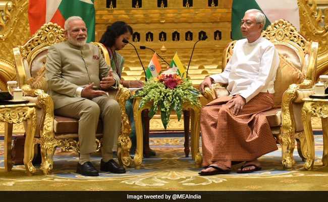 PM Modi Hails Meeting With Myanmar President As 'Wonderful'