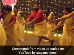 Watch: Mohanlal Takes 'Jimikki Kammal' Dance Challenge. Over 4.5 Million Views