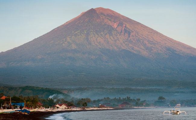 Tremors Trigger Fears Of Volcanic Eruption In Indonesia's Bali