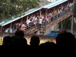 Video: The Stampede On Elphinstone Bridge In Mumbai, 22 dead Video: The Stampede On Elphinstone Bridge In Mumbai, 22 dead