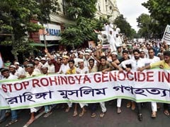 Huge Rally In Kolkata By Muslim Outfits Demands Justice For Rohingyas