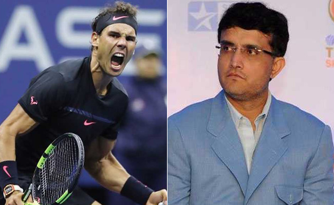 यूएस ओपन चैंपियन राफेल नडाल और पूर्व भारतीय क्रिकेटर सौरव गांगुली में है यह समानता