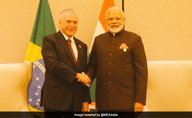 PM Modi, Brazilian President Discuss Partnership Based On Common Global Vision