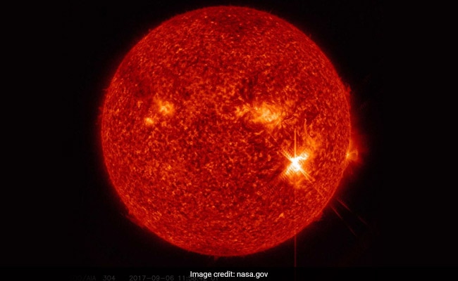 NASA Captures Images Of Strong Solar Flares