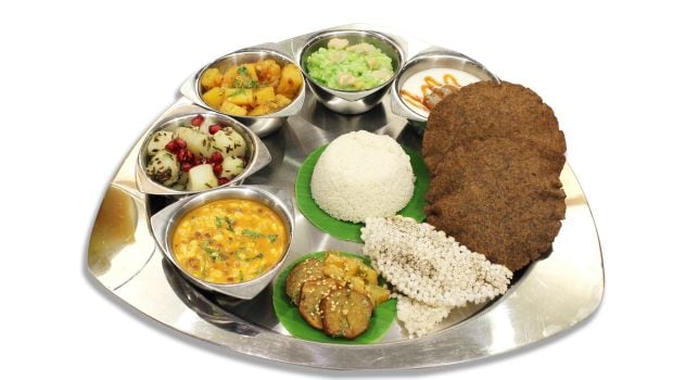 navratri thali