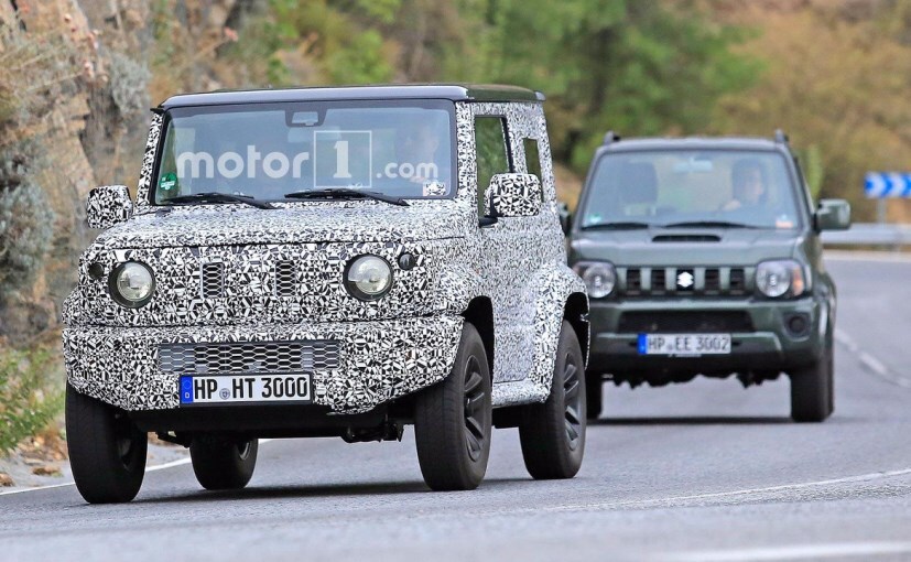 Next-Gen Suzuki Jimny Spotted Testing Alongside Current-Gen Jimny