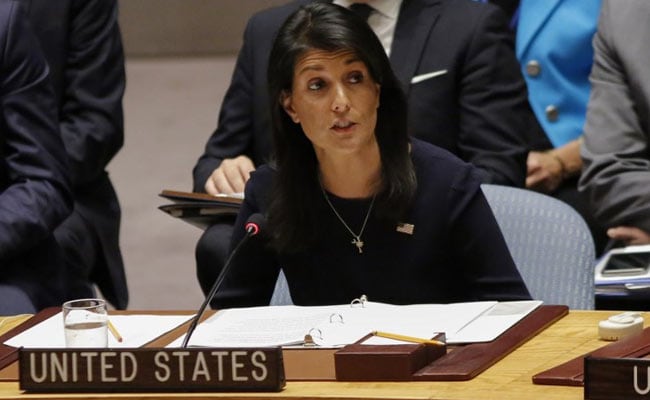 North Korea's Kim Jong-un 'Begging For War': US Envoy Nikki Haley