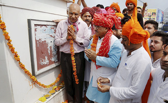 BJP's Nirmal Singh Resigns As Jammu And Kashmir Deputy Chief Minister