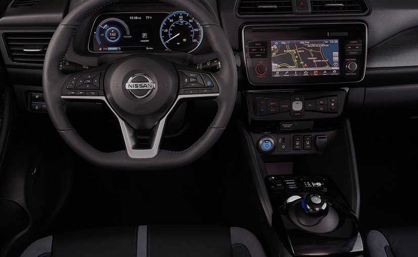 nissan leaf ev dashboard