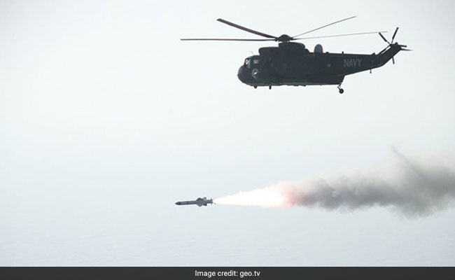 Pakistan Fires Anti-Ship Missile Into Arabian Sea