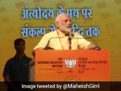 Country First, Party Second Says PM Modi At Huge BJP Meet