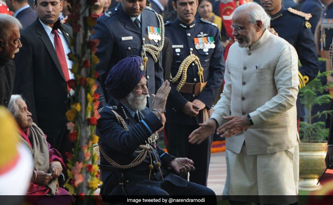 Prime Minister Modi, President Ram Nath Kovind Mourn Arjan Singh's Death, Hail His Role In 1965 War