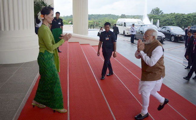 Share Concern About 'Extremist Violence', PM Modi Tells Myanmar's Aung San Suu Kyi