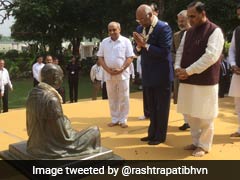 President Ram Nath Kovind Begins 2-Day Gujarat Tour, Visits Sabarmati Ashram