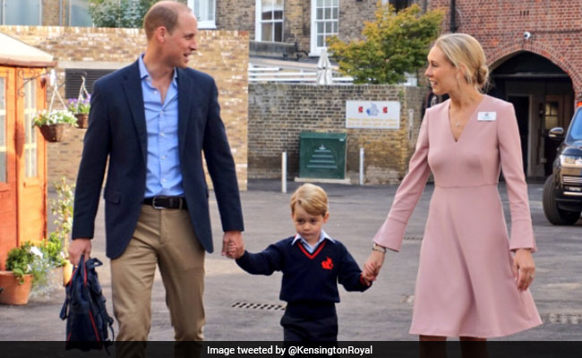 UK's Prince George's First Day At School, Pregnant Mum Kate Too Ill To Go