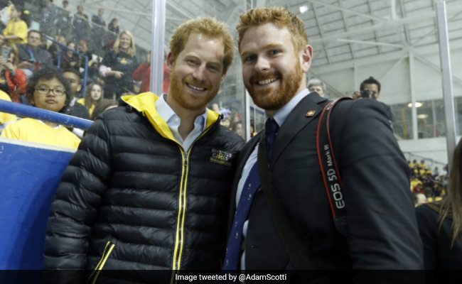 Justin Trudeau Thinks His Photographer Is Prince Harry's Doppelganger