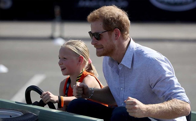 Watch: When A 5-Year-Old Took Prince Harry For A Ride In Her Mini Car