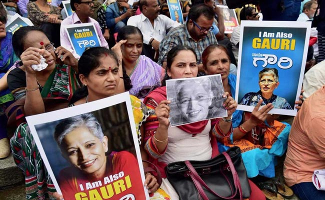 Protests In Karnataka Over Killing Of Bengaluru Journalist Gauri Lankesh