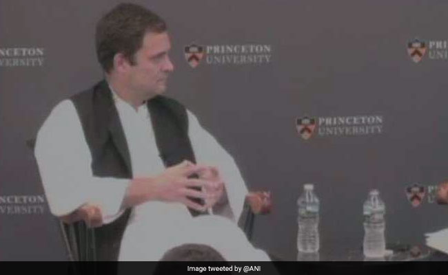 राहुल गांधी ने अमेरिका में कहा, पीएम मोदी का फोकस सिर्फ बड़े बिजनेस पर, रोजगार देने में सरकार नाकाम