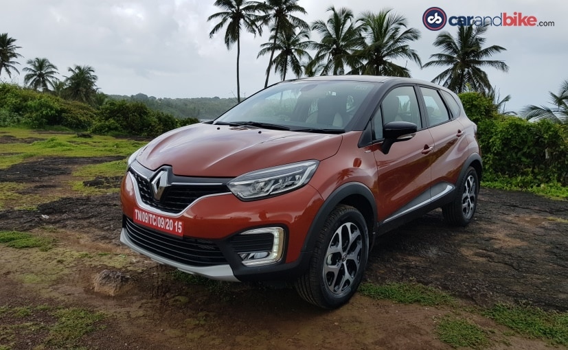 captur car price