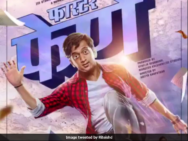 Riteish Deshmukh's <i>Faster Fene</i> Motion Poster Gets Celebrity Love