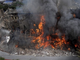 Major Fire At Iconic RK Studio In Mumbai, Reality TV Show Set Gutted Major Fire At Iconic RK Studio In Mumbai, Reality TV Show Set Gutted