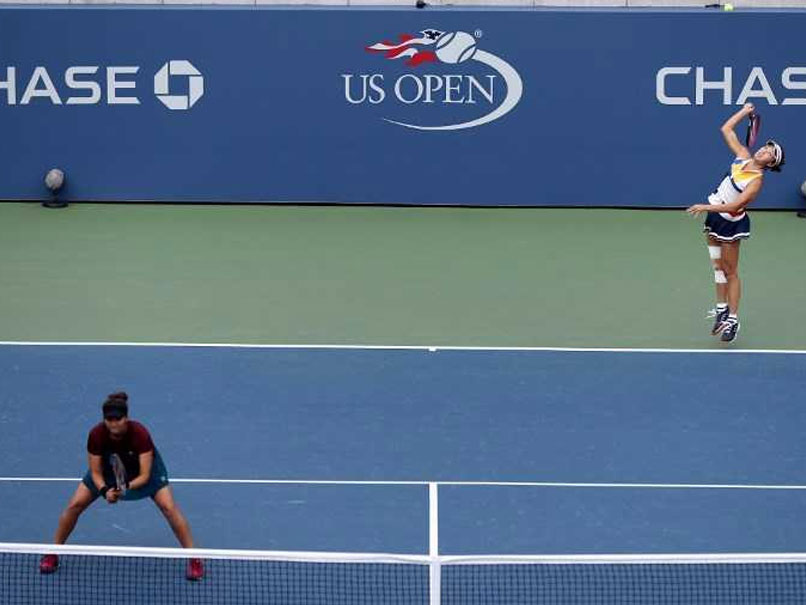 US Open: Sania Mirza, Shuai Peng Lose In Straight Sets In Women's Doubles Semis