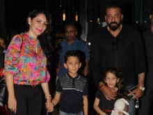 Sanjay Dutt Spotted On A Dinner Date With Wife Maanyata And Children