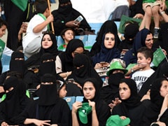 On Saudi National Day, A 'Historic' First At Male-Only Sports Stadium
